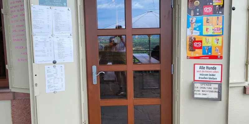 Abendstimmung auf der Wachtenburg