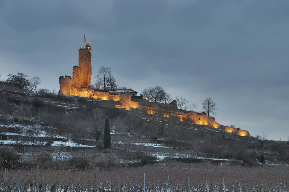 Wachtenburg im Winter